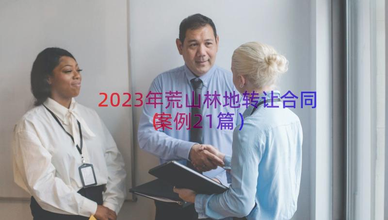 2023年荒山林地转让合同（案例21篇）