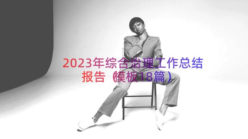 2023年综合治理工作总结报告（模板18篇）