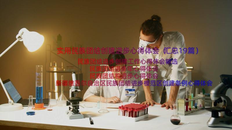 实用民族团结创建进步心得体会（汇总19篇）