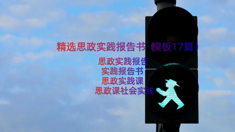 精选思政实践报告书（模板17篇）