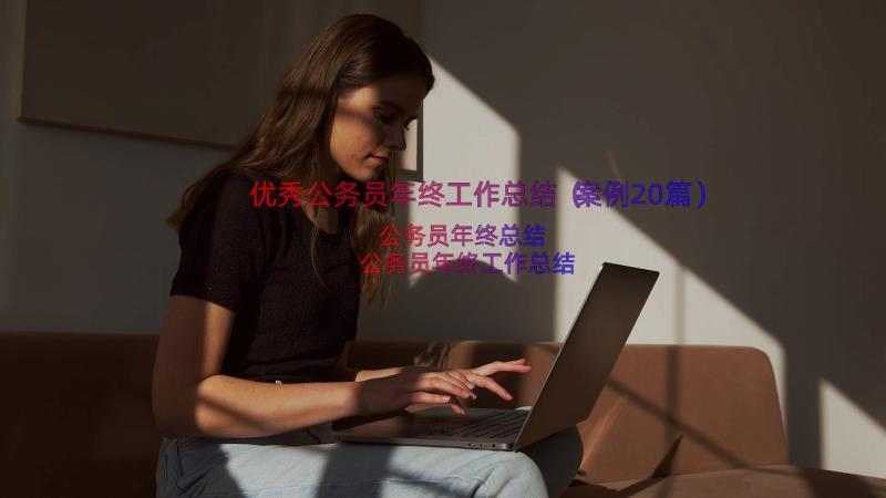 优秀公务员年终工作总结（案例20篇）