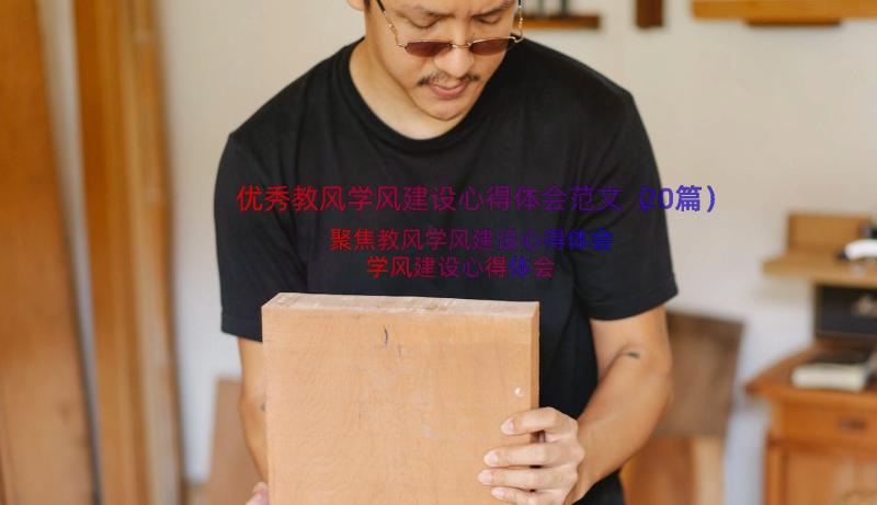 优秀教风学风建设心得体会范文（20篇）