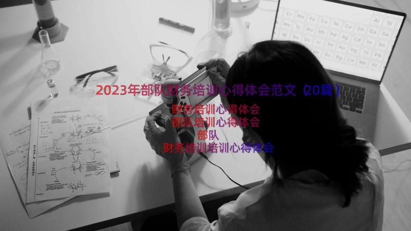 2023年部队财务培训心得体会范文（20篇）