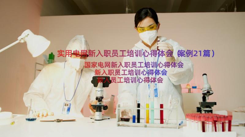 实用电网新入职员工培训心得体会（案例21篇）