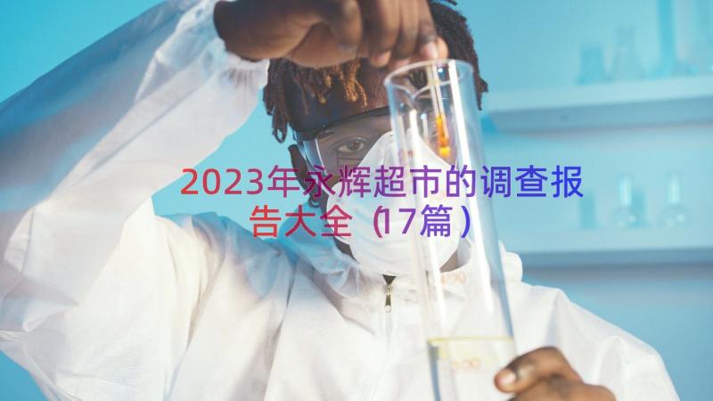 2023年永辉超市的调查报告大全（17篇）