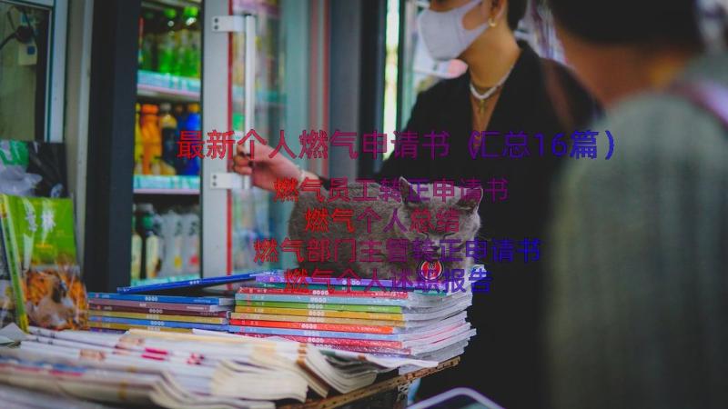 最新个人燃气申请书（汇总16篇）