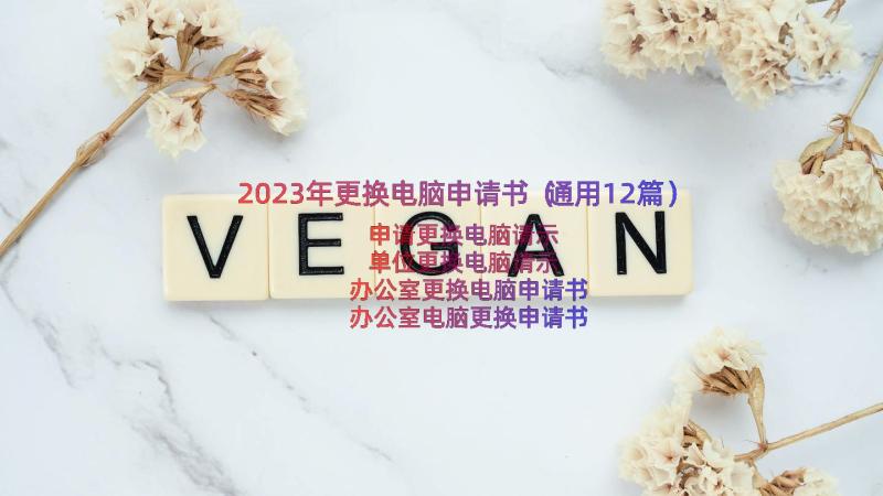 2023年更换电脑申请书（通用12篇）