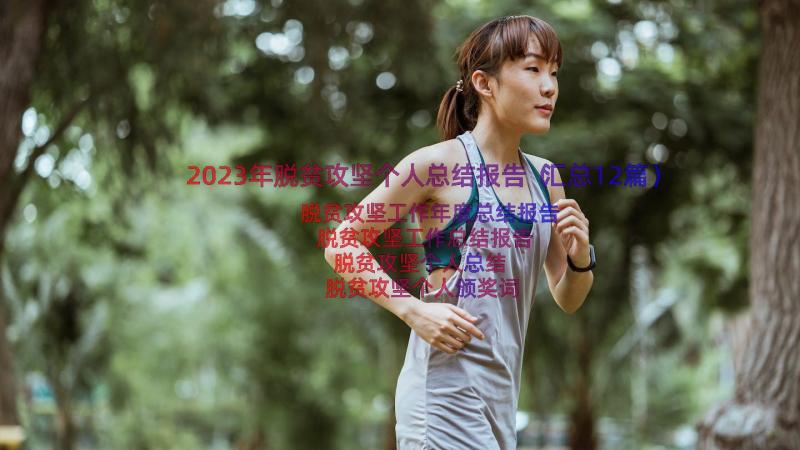 2023年脱贫攻坚个人总结报告（汇总12篇）