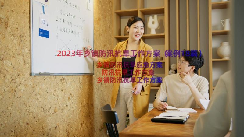 2023年乡镇防汛抗旱工作方案（案例18篇）