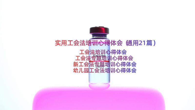 实用工会法培训心得体会（通用21篇）