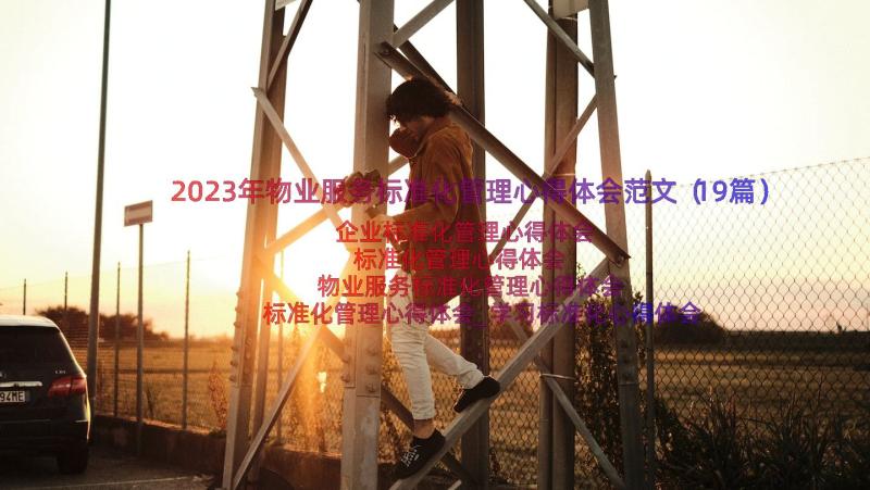 2023年物业服务标准化管理心得体会范文（19篇）