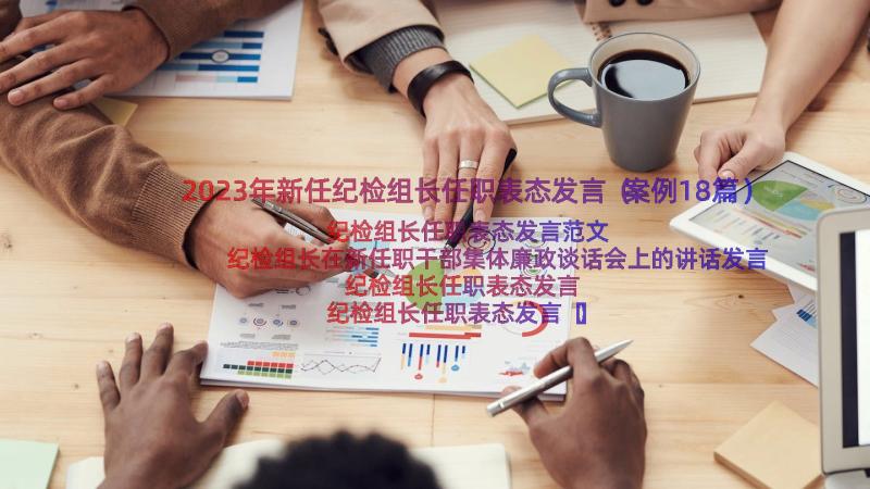 2023年新任纪检组长任职表态发言（案例18篇）