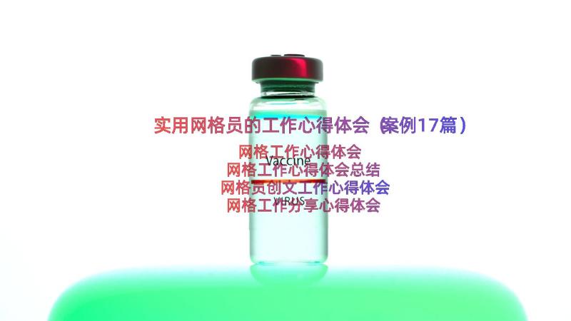 实用网格员的工作心得体会（案例17篇）