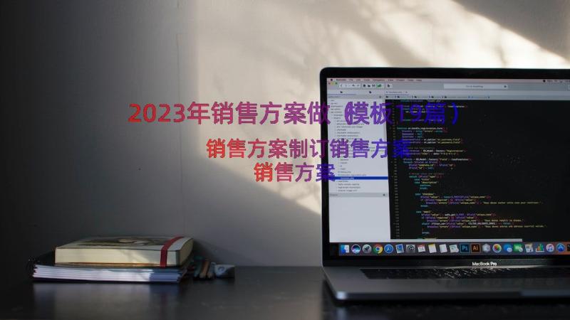 2023年销售方案做（模板19篇）