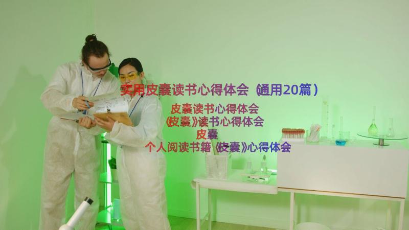 实用皮囊读书心得体会（通用20篇）