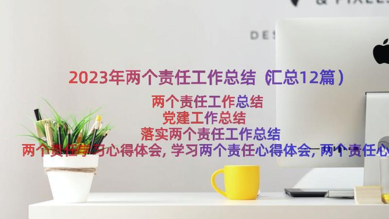 2023年两个责任工作总结（汇总12篇）