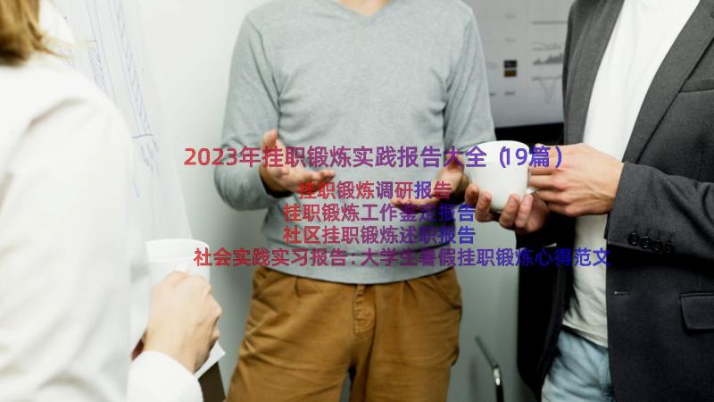 2023年挂职锻炼实践报告大全（19篇）