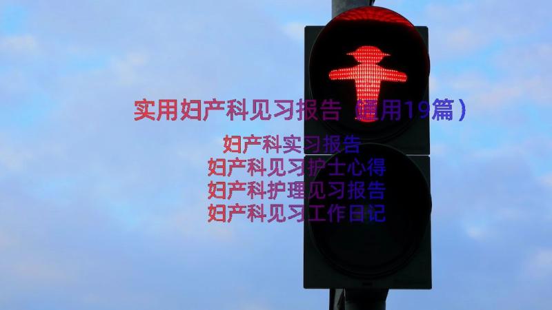 实用妇产科见习报告（通用19篇）