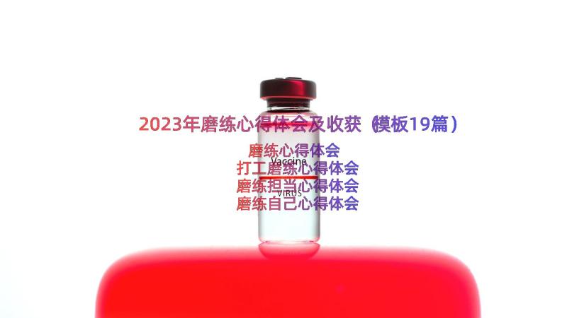 2023年磨练心得体会及收获（模板19篇）