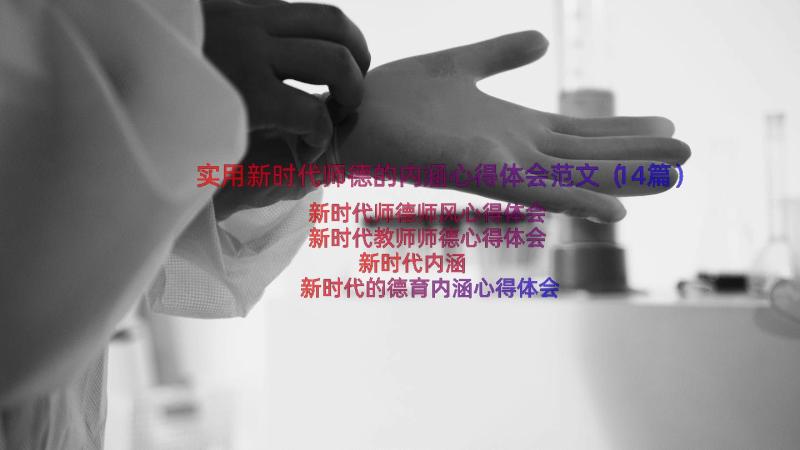 实用新时代师德的内涵心得体会范文（14篇）