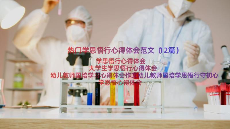 热门学思悟行心得体会范文（12篇）