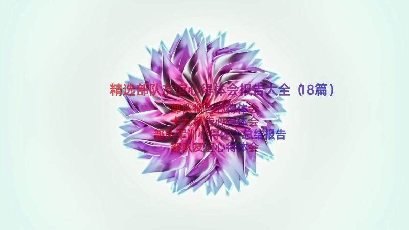 精选部队友谊心得体会报告大全（18篇）