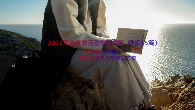 2023年体育类活动策划方案（模板15篇）