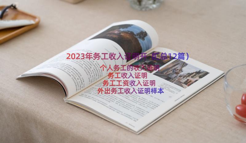 2023年务工收入证明开（汇总12篇）