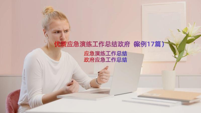 优质应急演练工作总结政府（案例17篇）