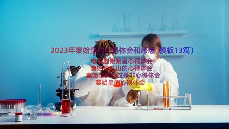 2023年秦始皇的心得体会和感想（模板13篇）