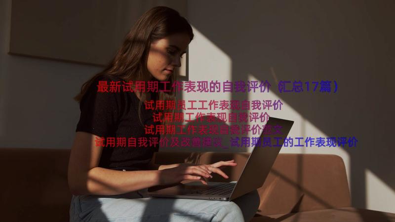 最新试用期工作表现的自我评价（汇总17篇）