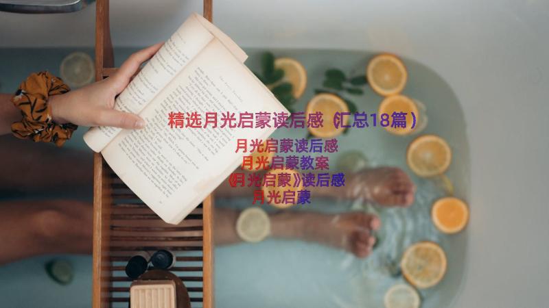 精选月光启蒙读后感（汇总18篇）