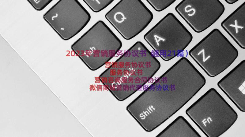 2023年营销服务协议书（通用21篇）