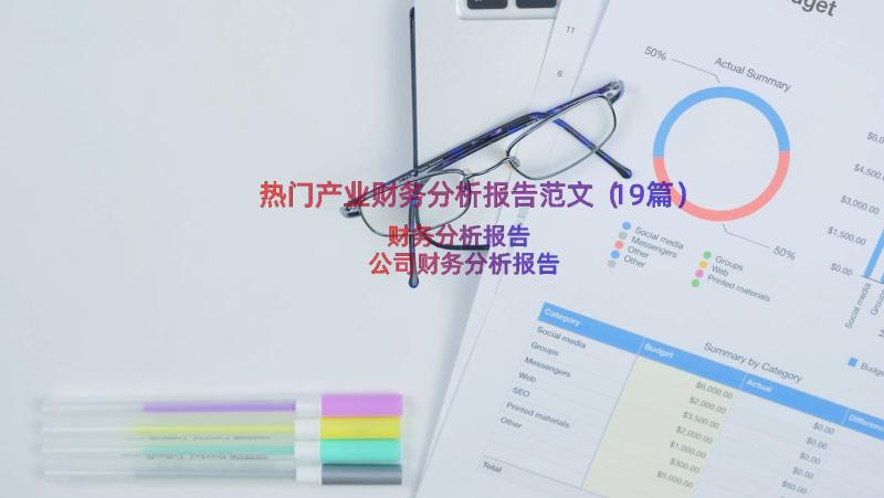 热门产业财务分析报告范文（19篇）