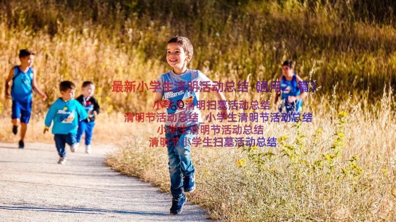 最新小学生清明活动总结（通用21篇）