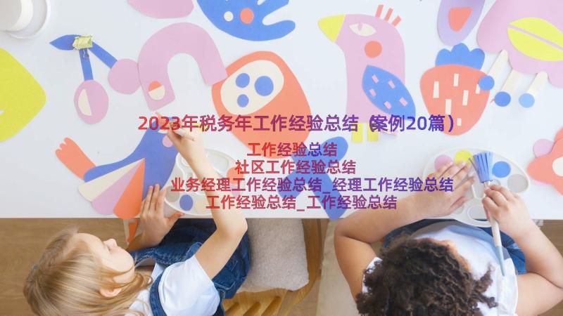 2023年税务年工作经验总结（案例20篇）