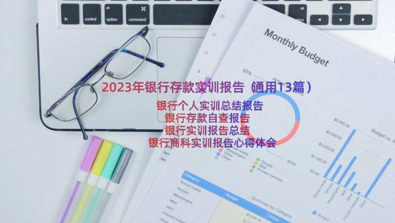 2023年银行存款实训报告（通用13篇）