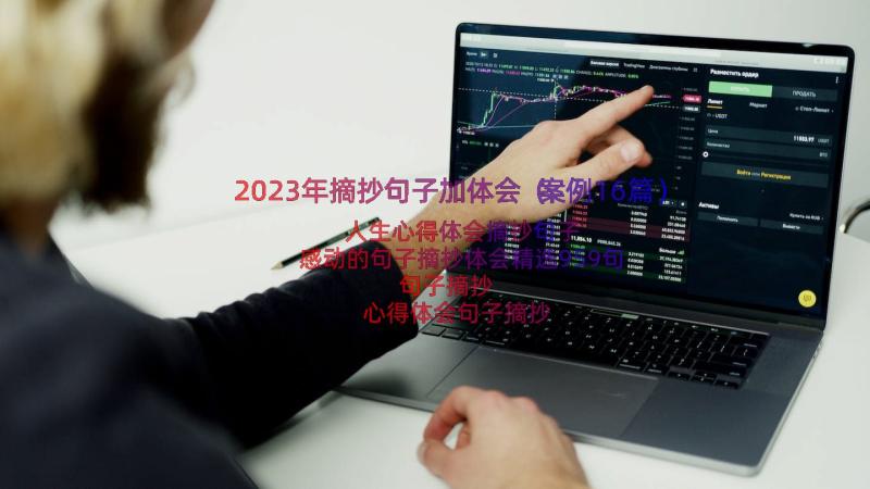 2023年摘抄句子加体会（案例16篇）