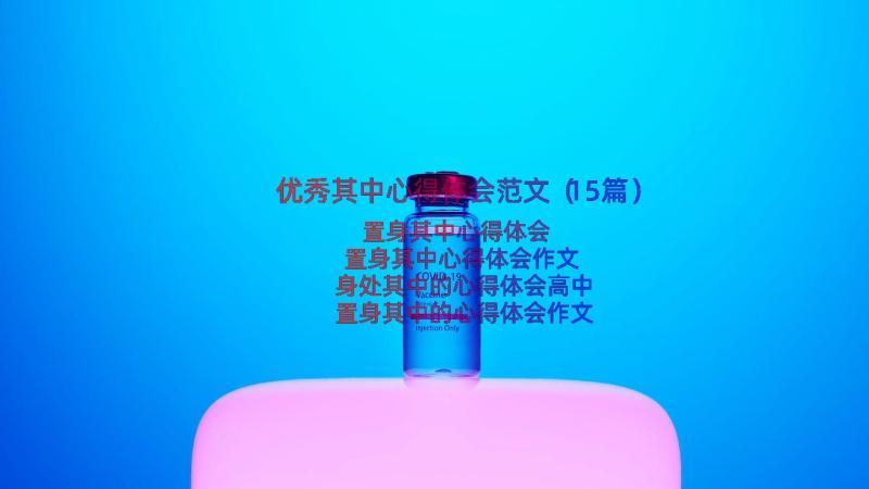 优秀其中心得体会范文（15篇）