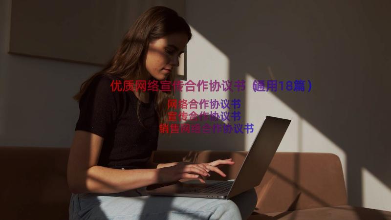 优质网络宣传合作协议书（通用18篇）