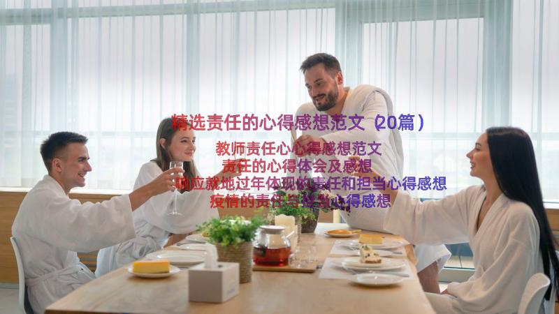 精选责任的心得感想范文（20篇）