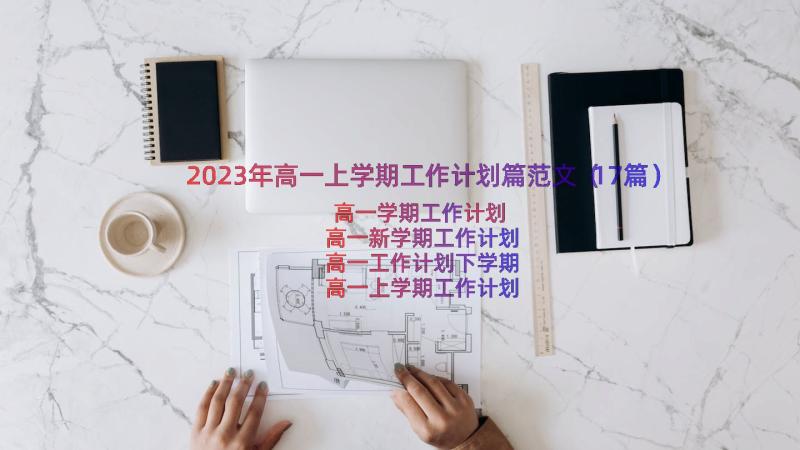 2023年高一上学期工作计划篇范文（17篇）