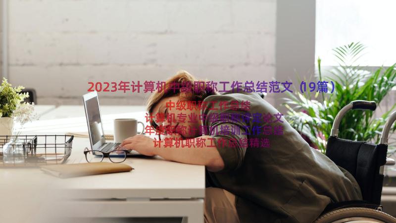2023年计算机中级职称工作总结范文（19篇）