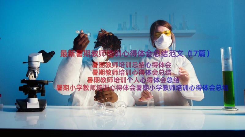 最新暑期教师培训心得体会总结范文（17篇）