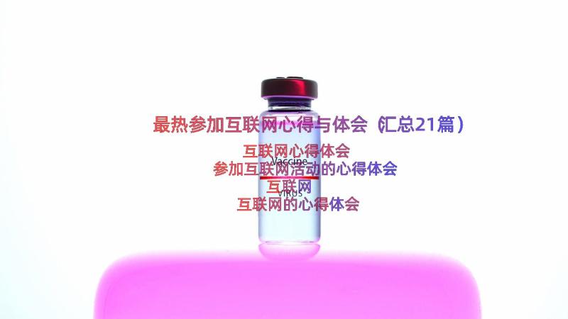 最热参加互联网心得与体会（汇总21篇）