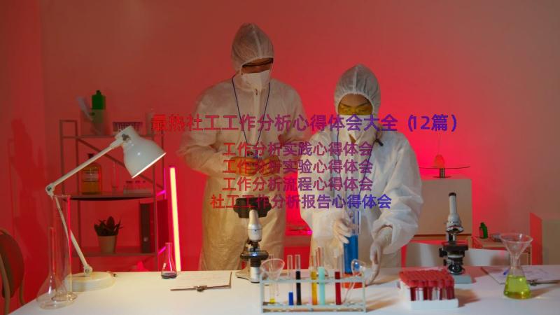 最热社工工作分析心得体会大全（12篇）