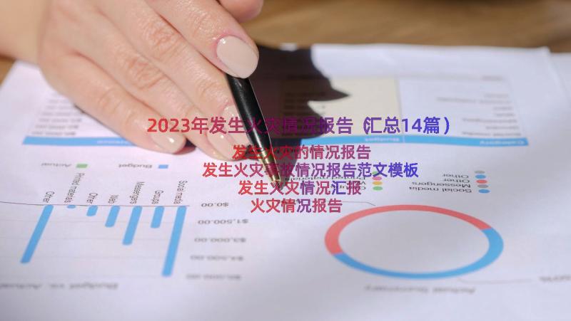 2023年发生火灾情况报告（汇总14篇）