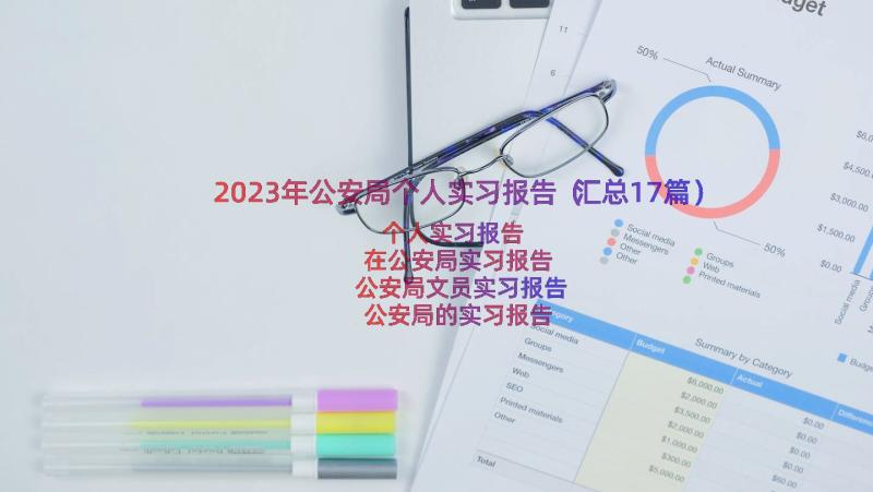 2023年公安局个人实习报告（汇总17篇）