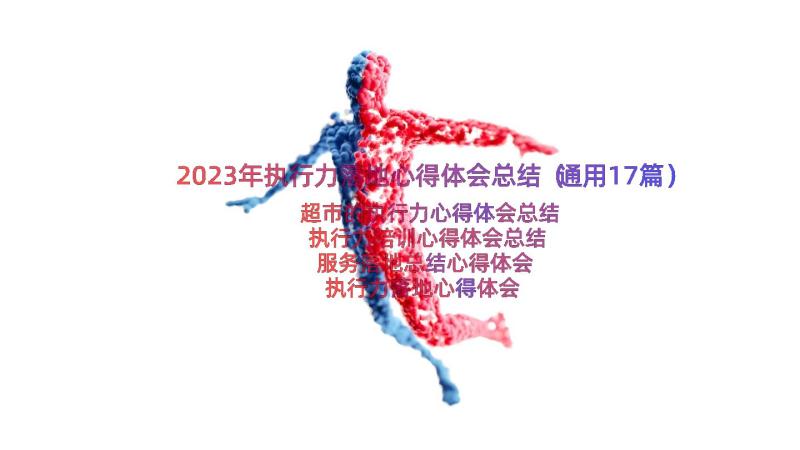 2023年执行力落地心得体会总结（通用17篇）