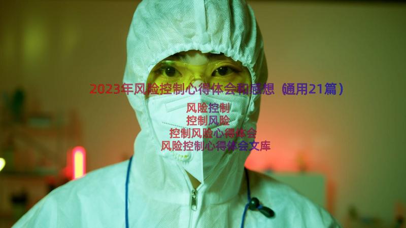 2023年风险控制心得体会和感想（通用21篇）